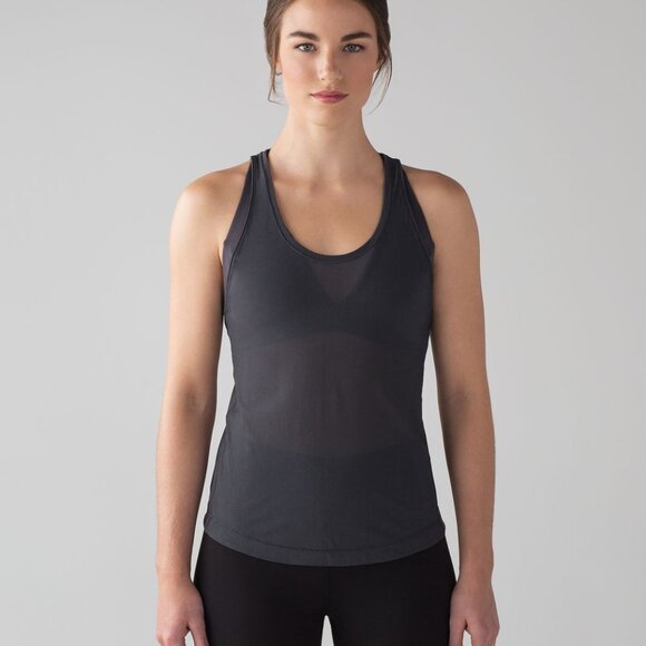 Lululemon Revitalize Tank Size 6 (XS) Blue Tied - Picture 3 of 7